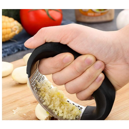 Aço Inoxidável Garlic Press Manual De Alho Ralador Grinder