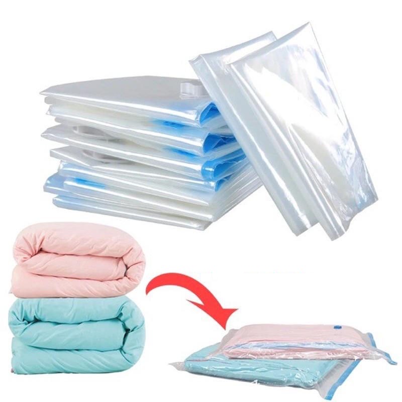 Saco a vacuo Hermético de Edredom Cobertor Roupa Western/Saco À Vácuo Organizador Roupa Viagem