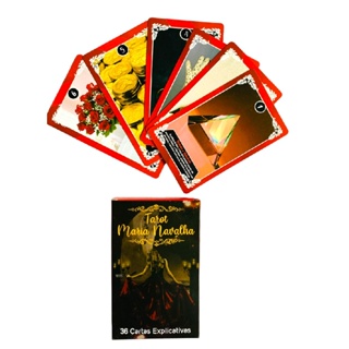 Tarot Baralho Maria Navalha Para Iniciantes Deck 36 Cartas em Oferta na Shopee