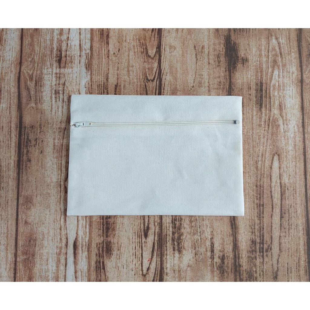 10 estojos ecológicos 15x20 em algodão cru