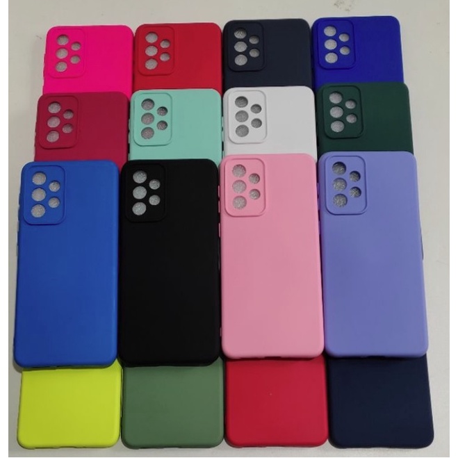 Capa Capinha Case de Silicone Samsung Galaxy A13 A23 A33 A53 A73 Aveludada Por Dentro Com Proteção Da Câmera Premium