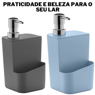 Dispenser Detergente Organizadores Para Cozinha Pia Original 650ml Com Tampa Dosadora OU