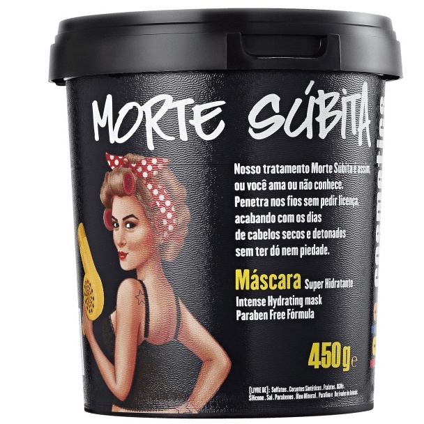 Lola Cosmetics Morte Súbita Super Hidratante - Máscara de Tratamento - 450g