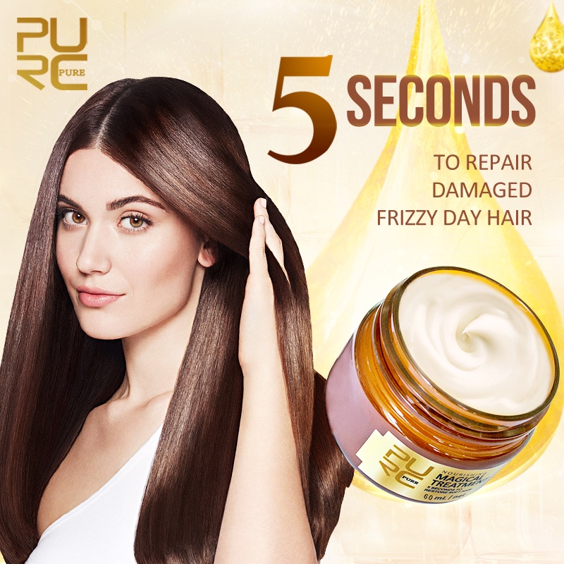 5 Segundos Máscaras Mágicas De Cabelo Creme Reparos De Danos Restaurar Produtos De Cuidados Com O Macio Enchedor Coreia Queratina & amp ; Tratamento De Couro Cabeludo