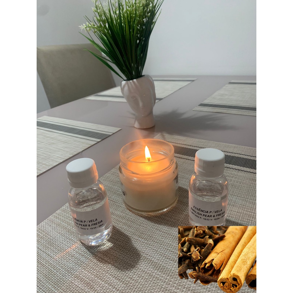 Essência P/ Vela Cravo & Canela - 50ml