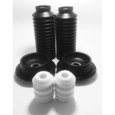 Par Kits batentes dos amortecedores dianteiro compl.+ par de Coxim do motor Gol bola G2 98