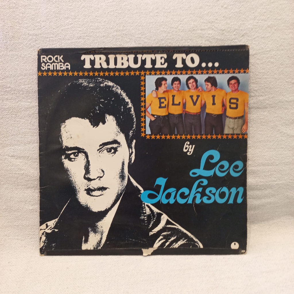 Lp Disco Vinil Tribute to Elvis - Lee Jackson e Rock Samba - 1977