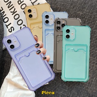 Carteira De Luxo Cartão De Crédito Caixa Para Telefone Xiaomi Redmi A1 9 10 9A 10A 9C NFC Nota10 9 Nota10s 9pro POCO X3 Pro M3 11 Lite 12X Capa Macia Transparente À Prova De Choque TPU