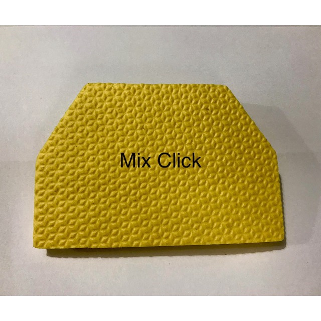 40 unid. de Espatula Aplicador Manual De Rejunte EVA com 15 cm x 9 cm x1 cm.