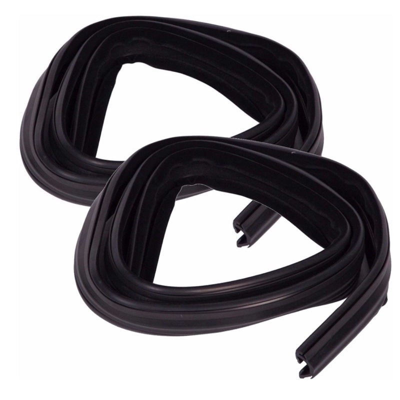 Par de canaletas onde correm os vidros das portas Corsa 2 portas hatch wind super