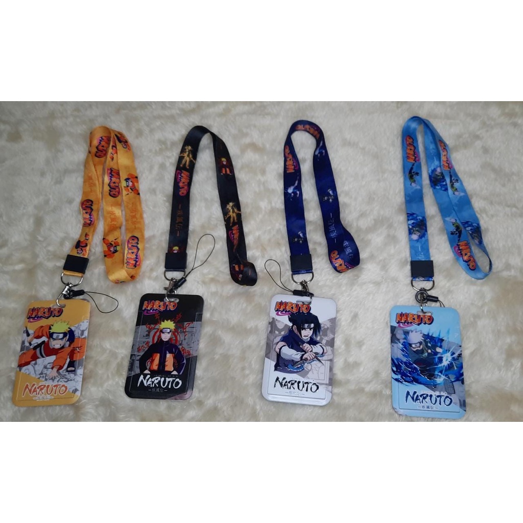 Porta Cartao/RioCard com cordão Naruto | Shopee Brasil