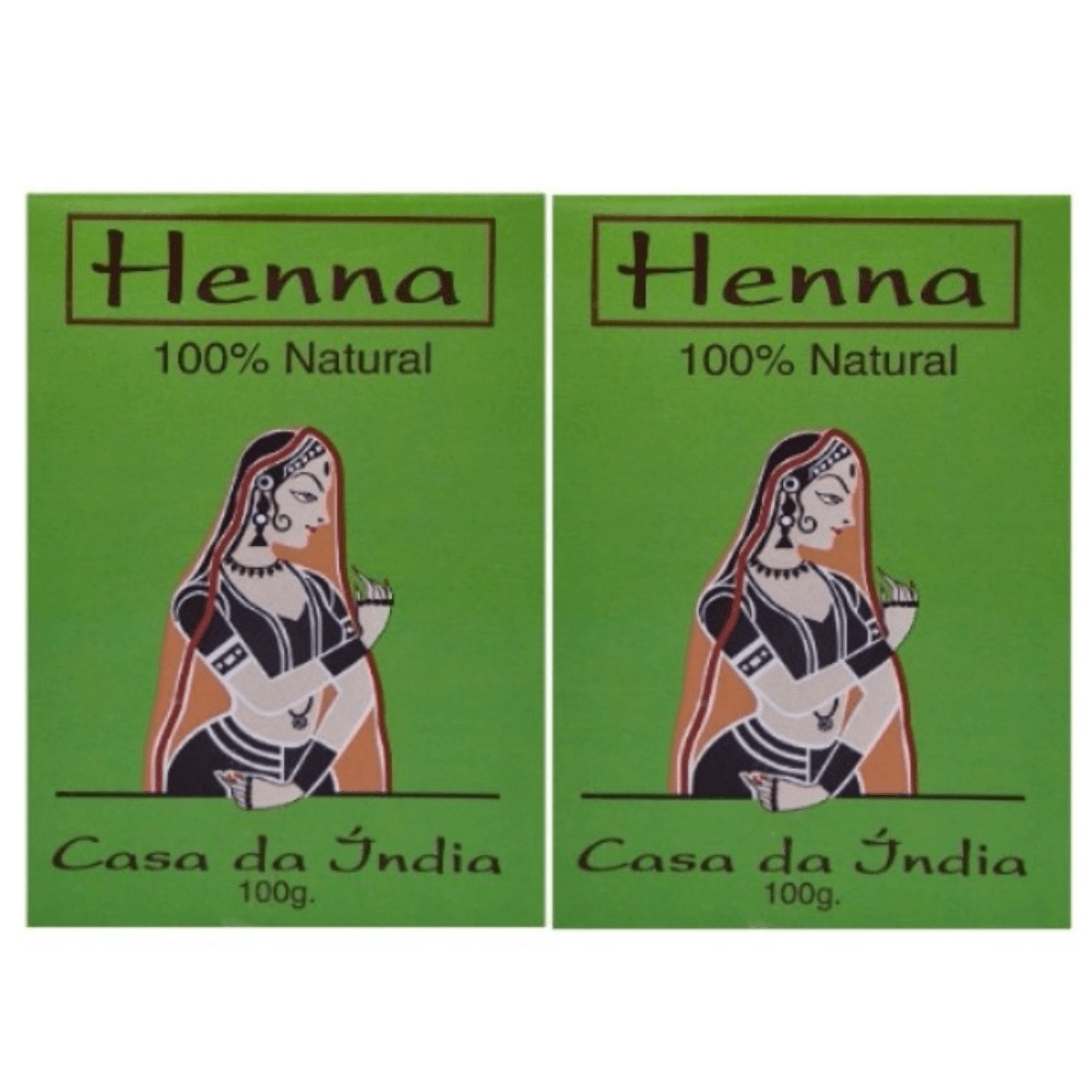 Henna Composta Casa da Índia Kit 2 UND