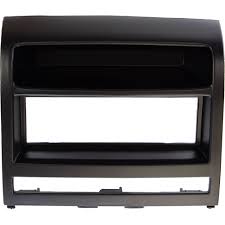 moldura 1 din do radio palio, siena,strada e idea 2005 a 2012 cor preta em Oferta na Shopee