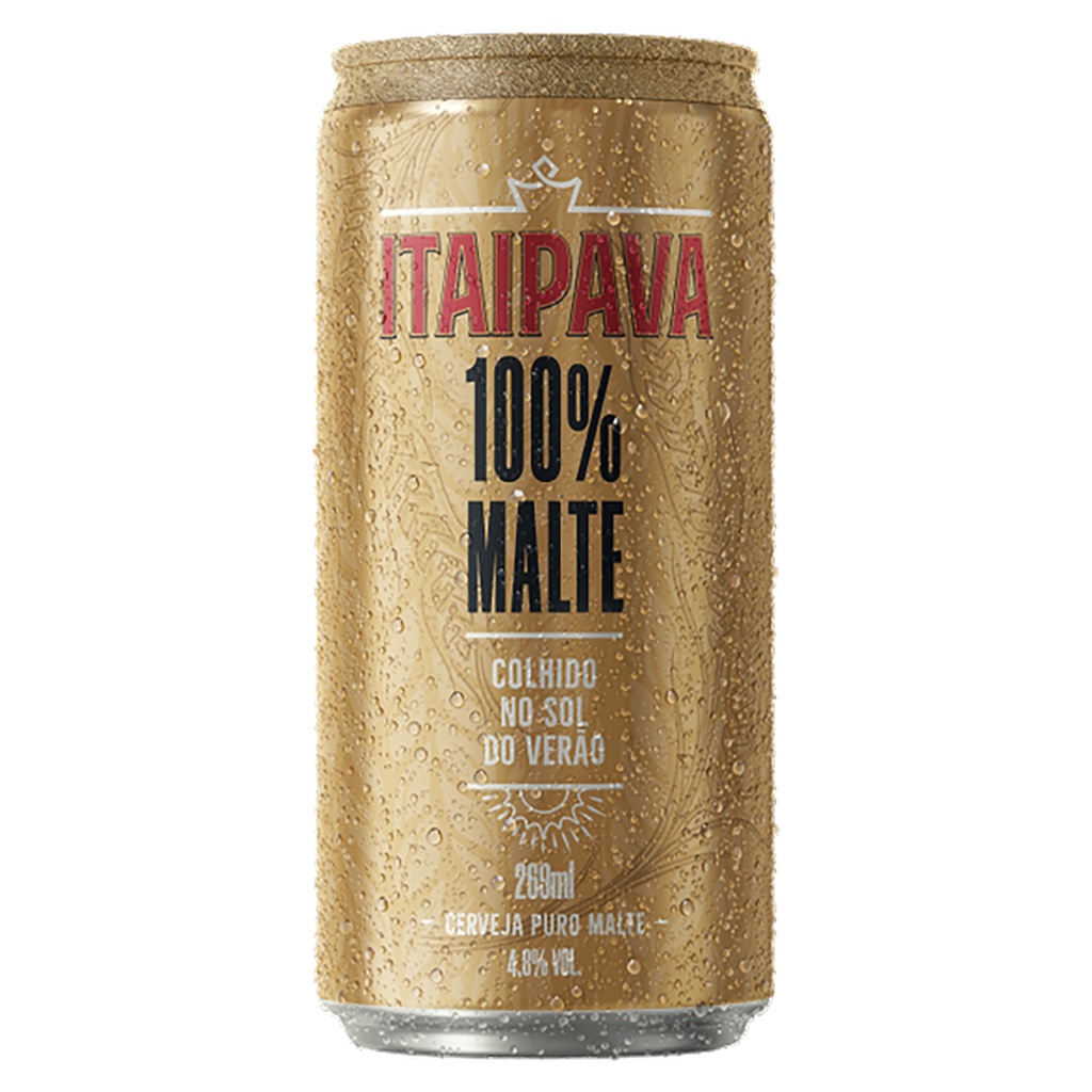 Cerveja Puro Malte Itaipava Lata 269ml | Shopee Brasil