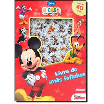 Casa do Mickey, A - Livro de Ímas Fofinhos