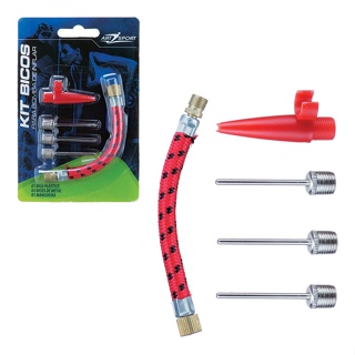 Bico Adaptador para Bomba Ar Encher Bola Boias Infláveis 4 Bicos Diversos em Oferta na Shopee
