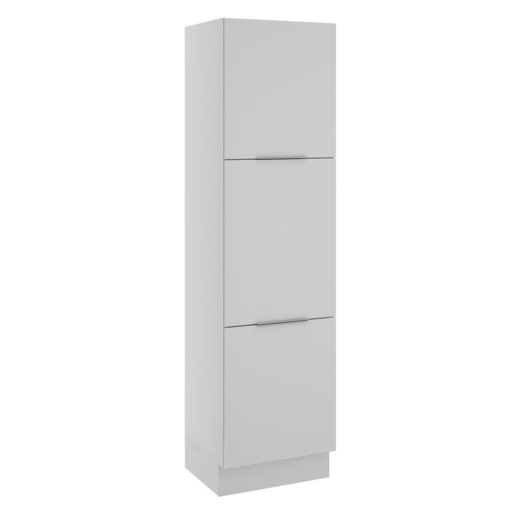 Paneleiro Madesa Stella 60 cm 3 Portas - Branco - Home & Living