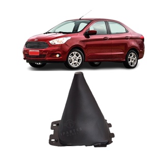 Coifa Câmbio MANUAL Preta com Base Ka  2015 2016 2017 2018 2019 2020 2021 em Oferta na Shopee