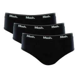 Kit com 3 Cuecas Slip Mash 010.04