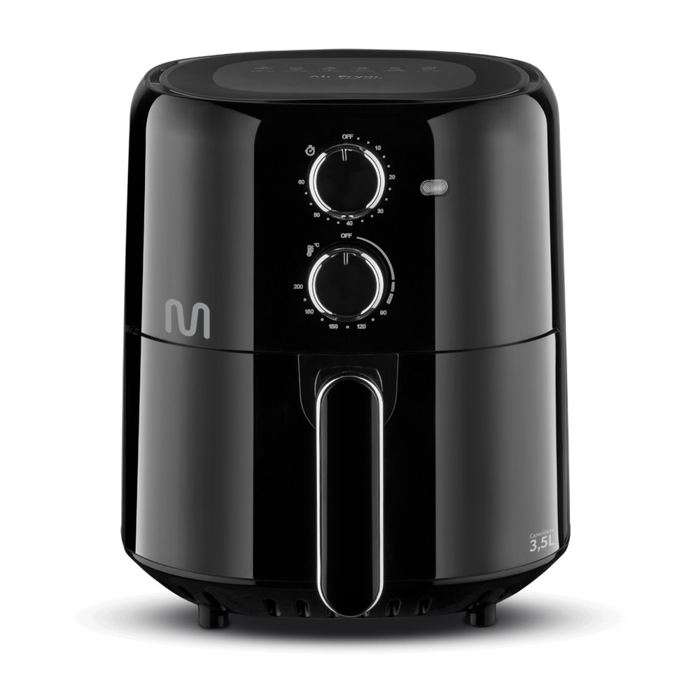 Fritadeira Elétrica Air Fryer 3,5 Litros 127v-1500w Multi Gourmet Preta - CE200