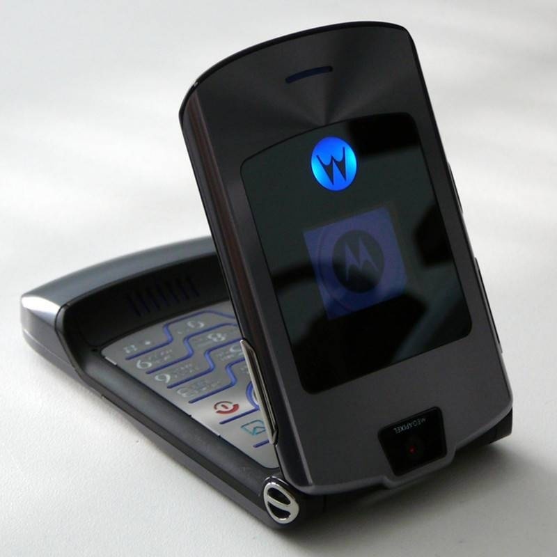 Celular Motorola Razr V3 Prata - Escorrega o Preço