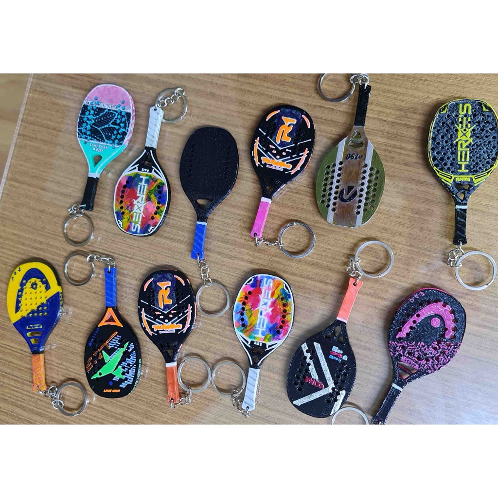 Chaveiro Beach Tennis Personalizado Shopee Brasil