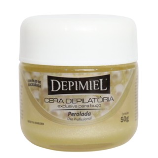 Cera Depilatória Depimiel Pérola Para Buço 50g