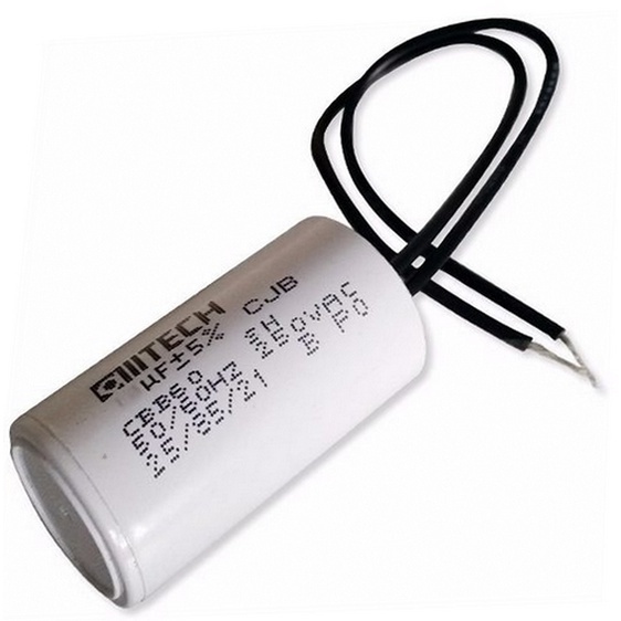 Capacitor para Ventilador de Teto parede e Coluna 127/220v Bivolt 12uf 15uf 20uf Dois Fios