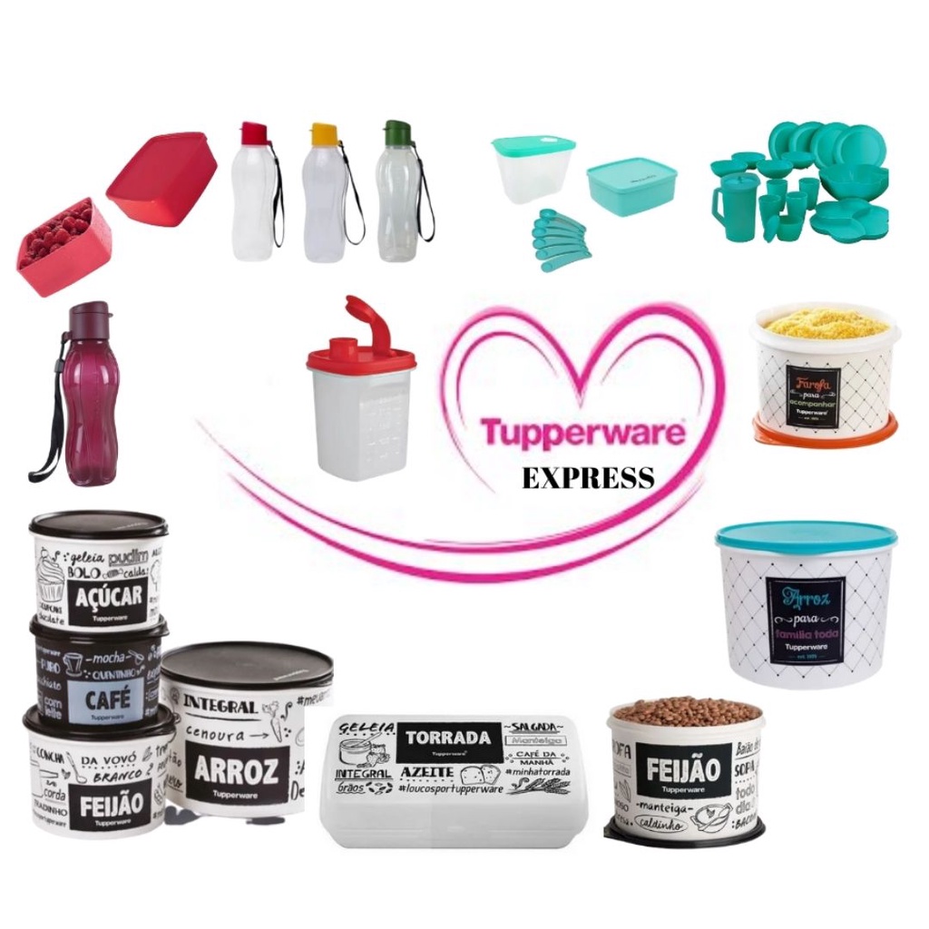 Produtos Tupperware Original Kit Bistrô e Pb Importada | Shopee Brasil