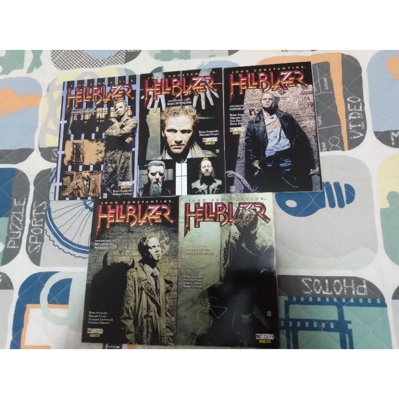 Hellblazer Amaldiçoado Completo 5 volumes