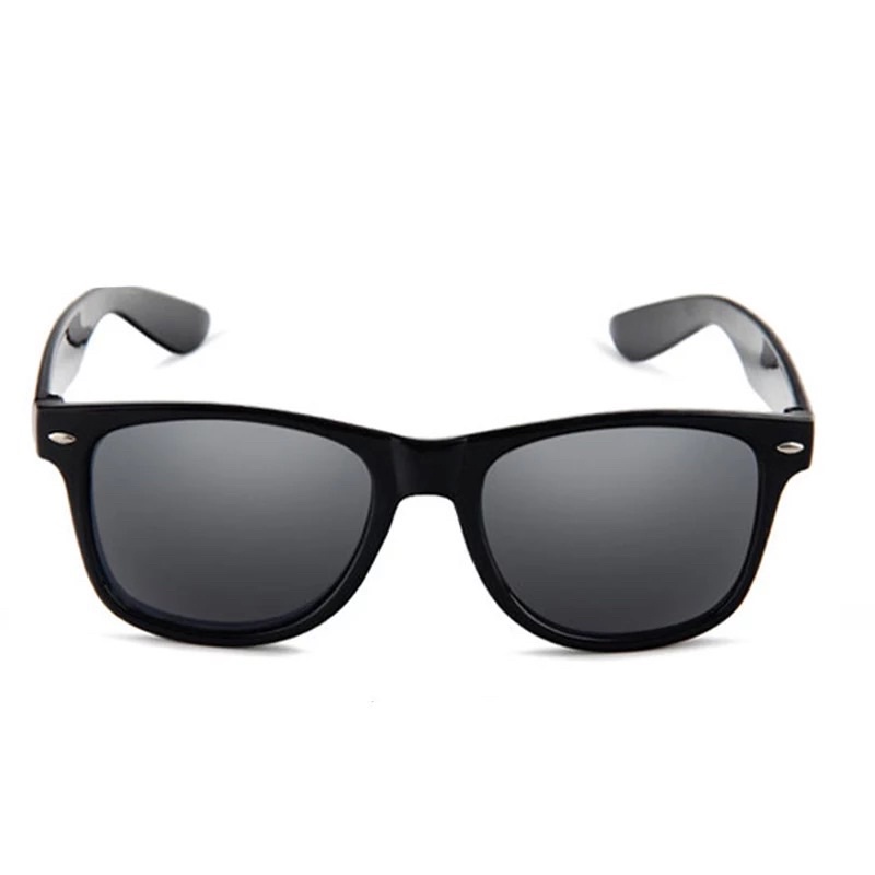 Óculos solar preto unissex moda