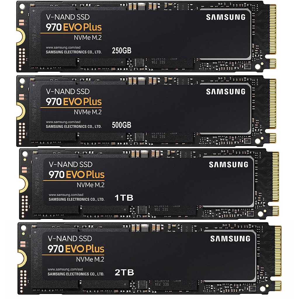 Samsung SSD 970 Evo Plus NVMe M . 2 Unidade De Estado Sólido 500GB 1TB 2TB