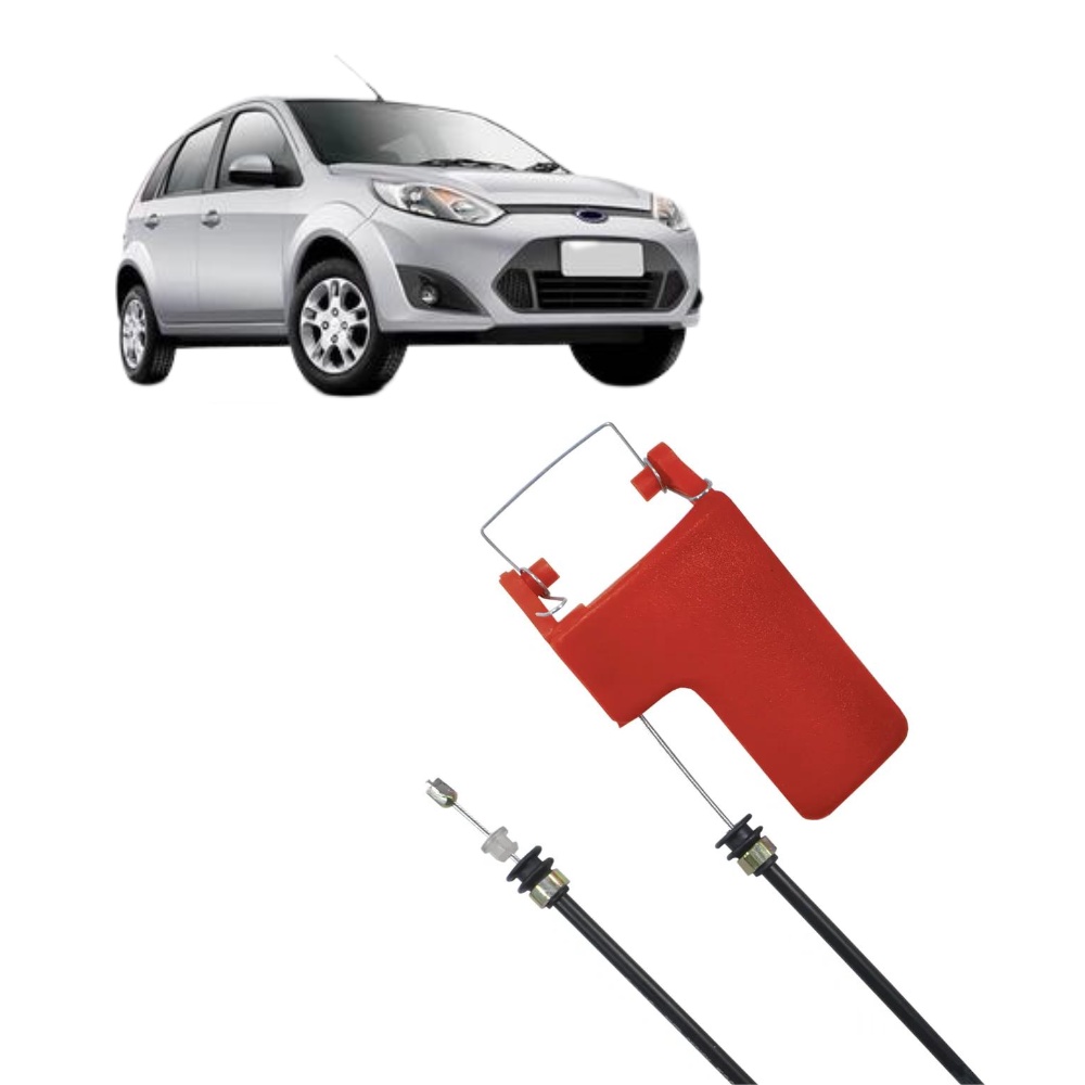 Cabo Abertura Do Capô Com Maçaneta Fiesta G1 Ka Hatch - Spare Parts and Accessories for Vehicles