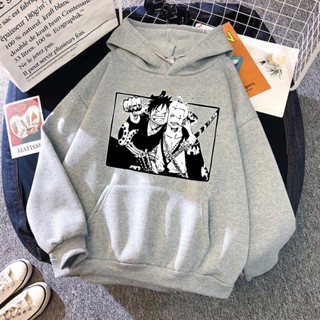Blusa Casaco Hoodie One Piece Zoro E Luffy