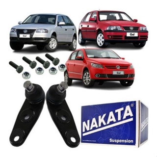 02 Pivôs Bandeja Dianteira - VW Gol Parati Saveiro 1.0 1.6 8V G2 G3 G4 - Nakata em Oferta na Shopee