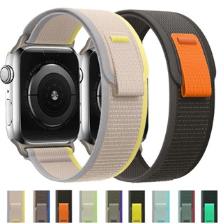 Pulseira novo Loop Trail compatível apple watch series 8 ultra 49mm 45 44 42 41 40 38 e smartwatch