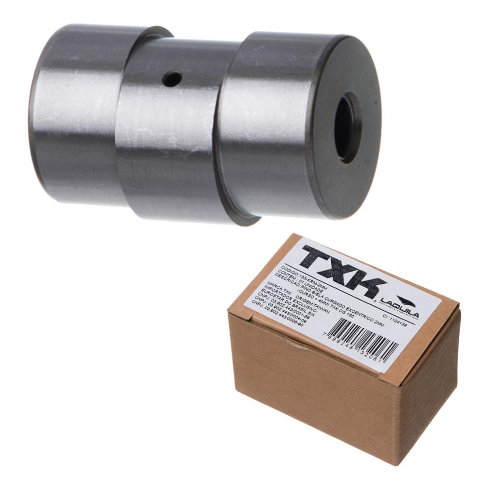 Pino Biela Cursado Excentrico Txk 2mm Moto Honda Cg 150 125 em Oferta na Shopee