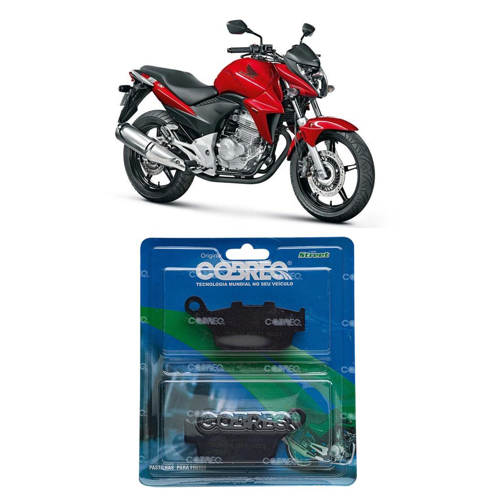 Pastilha Freio Traseira Cobreq N 1617 Honda CB 300 2009-2013 em Oferta na Shopee