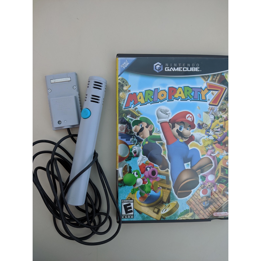 Jogo Mario Party 7 + Microfone Game Cube | Shopee Brasil