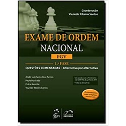 Exame De Ordem Nacional. FGV. 1ª Fase