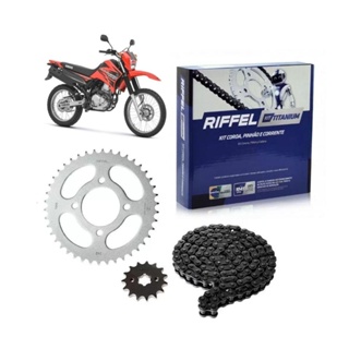 Kit Relação Transmissão Riffel XTZ 250 Ténéré 2010-2019 em Oferta na Shopee