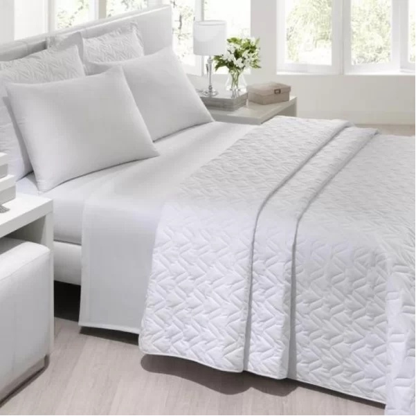Jogo de Cama Casal King e Queen 180 Fios Santista - Unique; Jogo de Cama Linha Profissional
