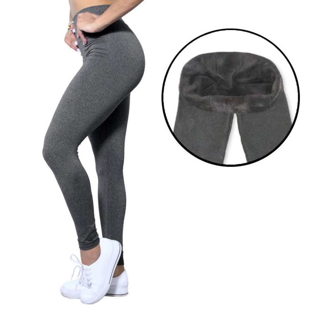 Calça Flanelada Feminina Tecido Térmico Suplex Liquidação