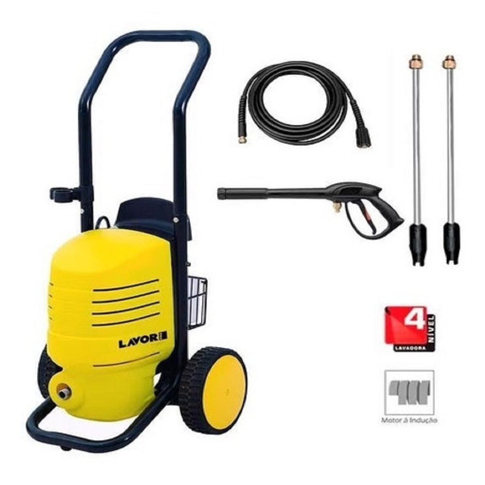 LAVADORA ALTA PRESSÃO 1900PSI 2200W LV1900 LAVOR WASH