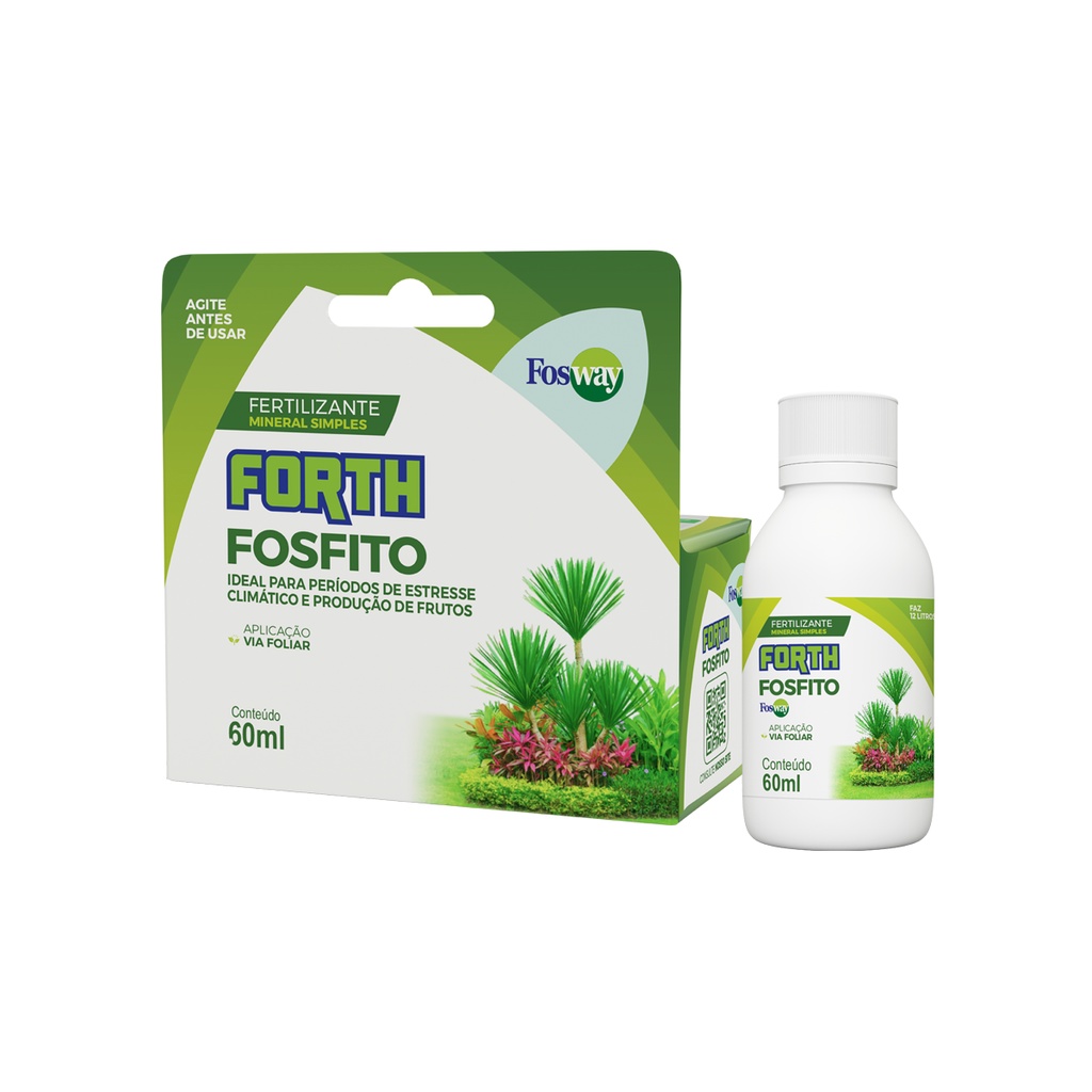 Fertilizante Forth Fosfito de Potássio Fosway 60ml Concentrado - Forth em Oferta na Shopee