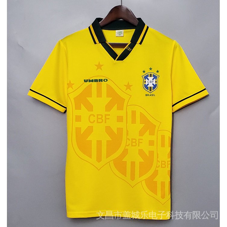 1994 Camisa De Futebol Retrô Brasil Camisas Romario # 11 XWWJ