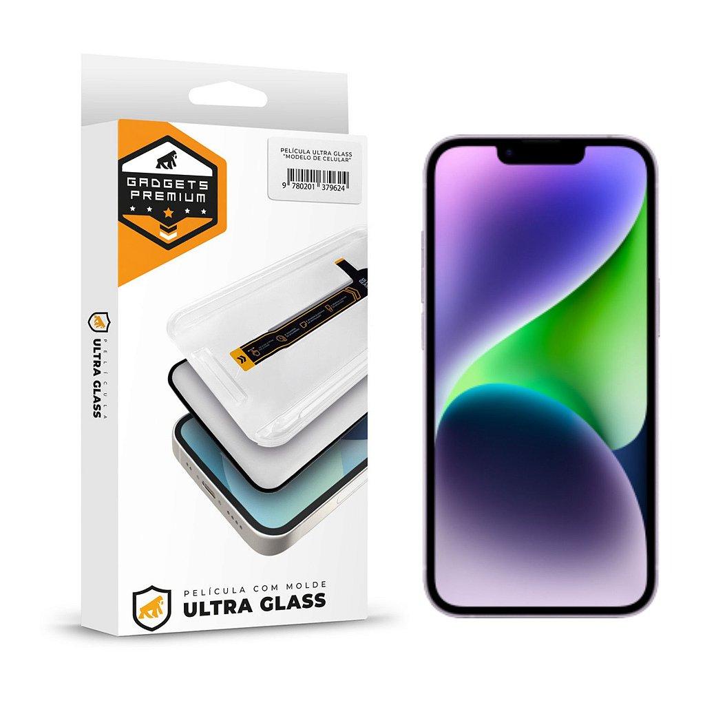 Película para iPhone 14 - Ultra Glass - Preta - Gshield em Oferta na Shopee