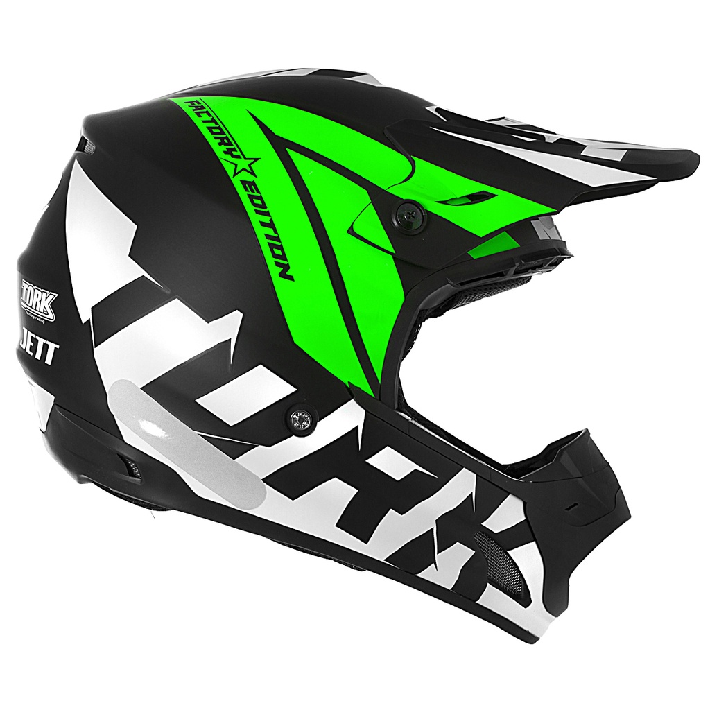 Capacete Motocross Pro Tork Th1 Factory Edition Neon Adulto Para Trilha Enduro Off Road