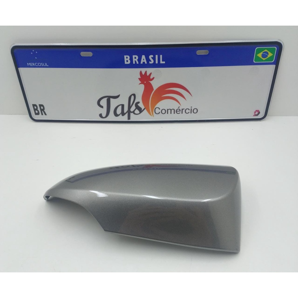 Capa Retrovisor Toyota Yaris Original Metagal LD Cinza Cosmopolita
