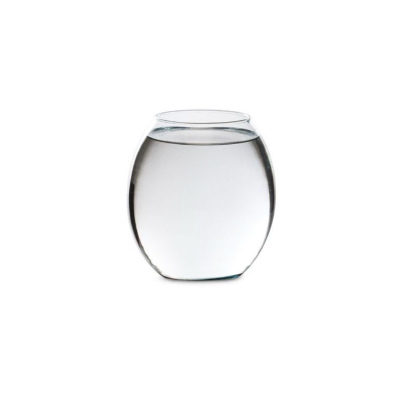 Vaso Barrica 2,5 litros de Vidro Transparente